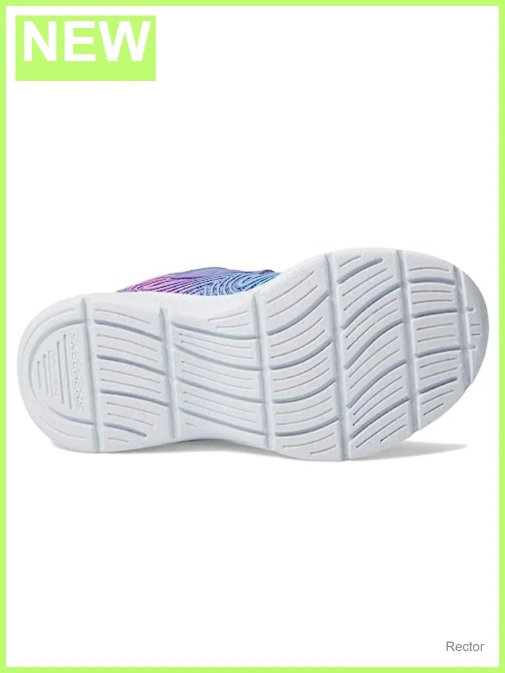 Girls' Microspec Swirl Sweet Lightweight Mesh Sneakers Stretch Lace
